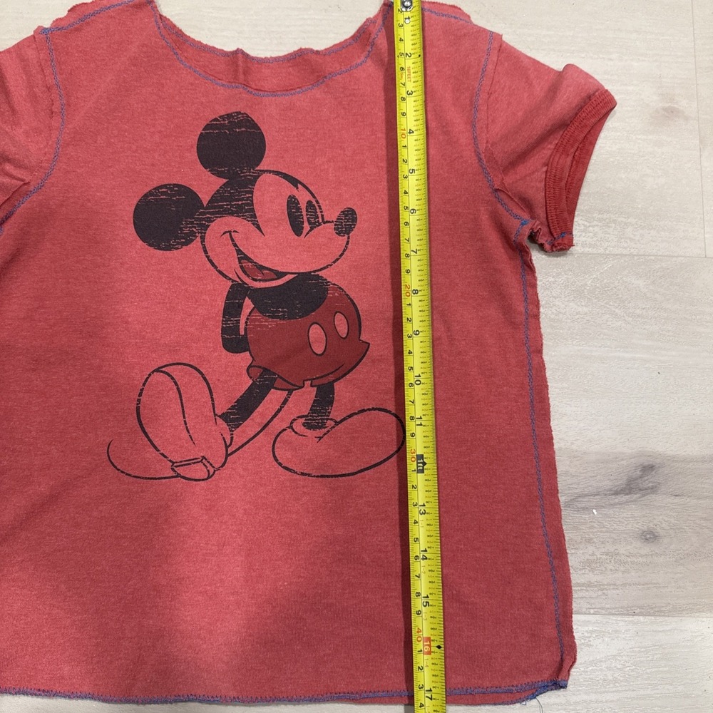Mickey‎ Mouse Vintage Altered Boys Girls T-shirt Y2K - Picture 9 of 12